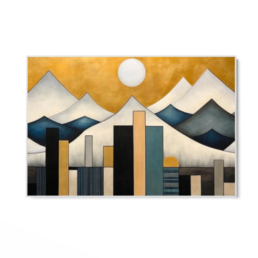 Quadro Stampa su Tela Montagna Scandinava - CupidoDesign