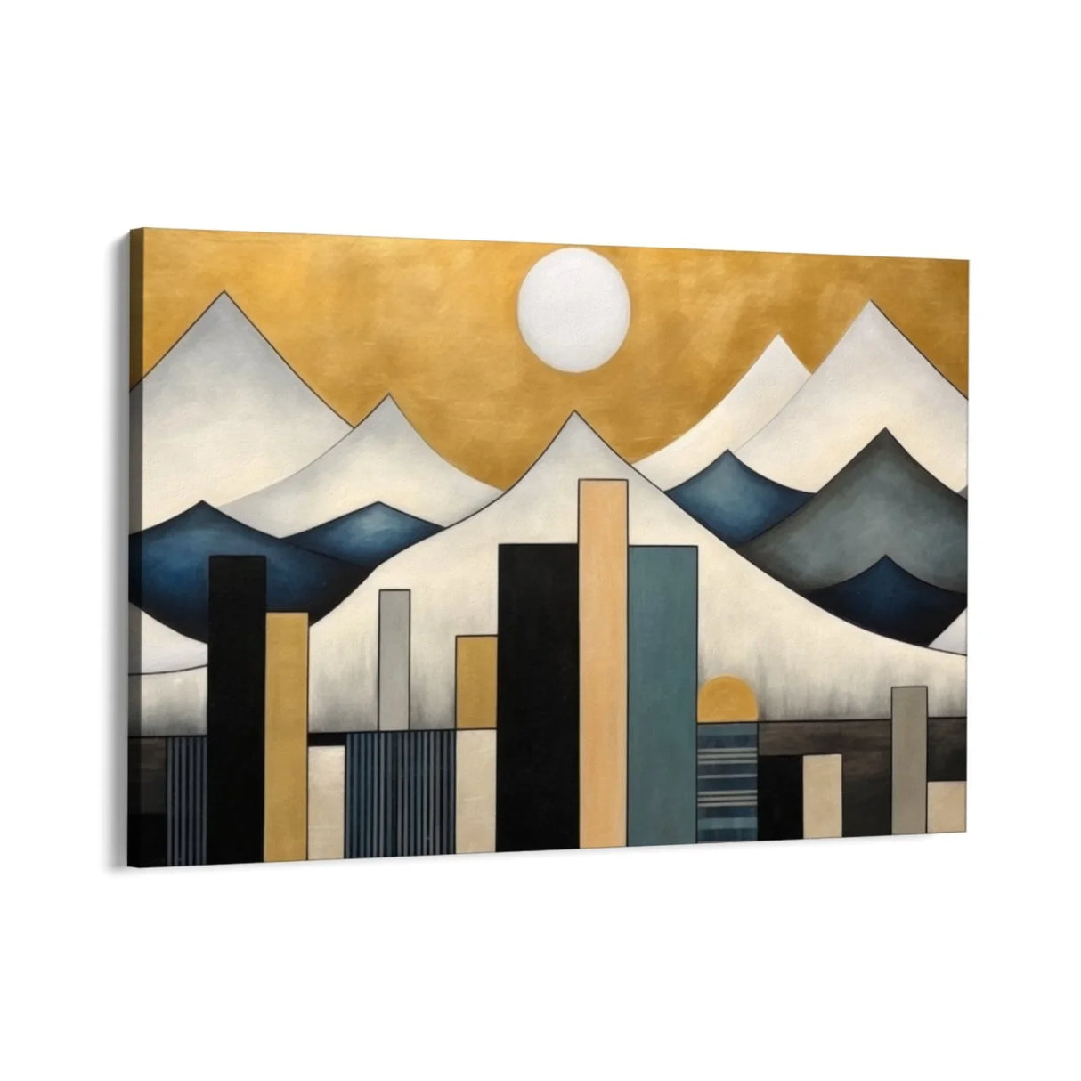Quadro Stampa su Tela Montagna Scandinava - CupidoDesign