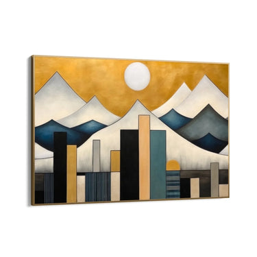 Quadro Stampa su Tela Montagna Scandinava - CupidoDesign