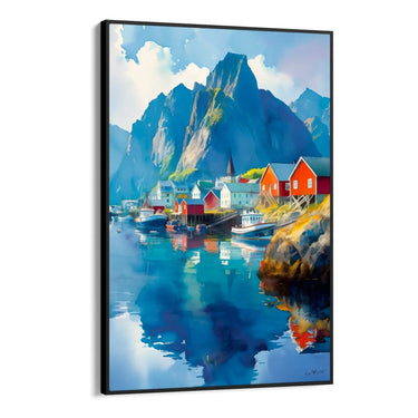 Quadro Stampa su Tela Montagne nella Luce - CupidoDesign