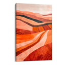 Quadro Stampa su Tela Montagne Rosse - CupidoDesign
