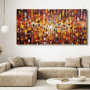 Quadro Stampa su Tela Mosaico colorato - CupidoDesign