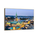 Quadro Stampa su Tela Municipio di Amburgo, Germania - CupidoDesign