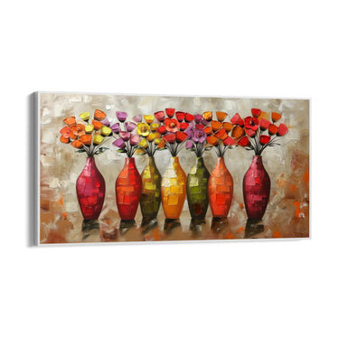 Quadro Stampa su Tela Murale di Vasi - CupidoDesign
