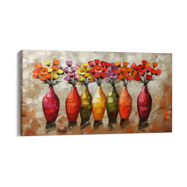 Quadro Stampa su Tela Murale di Vasi - CupidoDesign