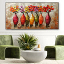 Quadro Stampa su Tela Murale di Vasi - CupidoDesign
