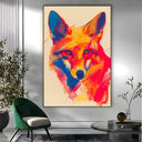 Quadro Stampa su Tela Muso astratto - CupidoDesign