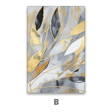 Quadro Stampa su Tela Natura d'oro - CupidoDesign