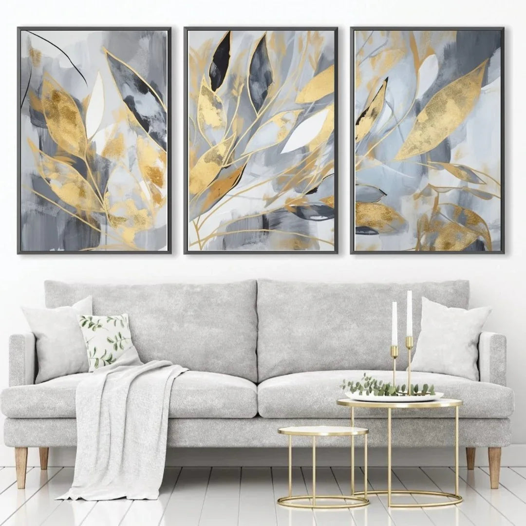 Quadro Stampa su Tela Natura d'oro - CupidoDesign