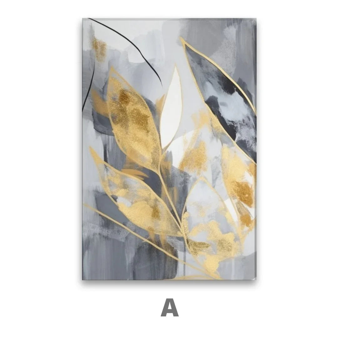 Quadro Stampa su Tela Natura d'oro - CupidoDesign