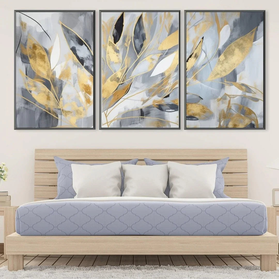 Quadro Stampa su Tela Natura d'oro - CupidoDesign
