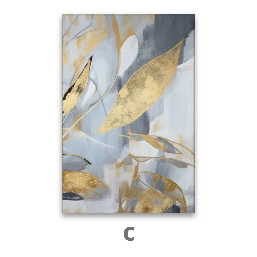 Quadro Stampa su Tela Natura d'oro - CupidoDesign