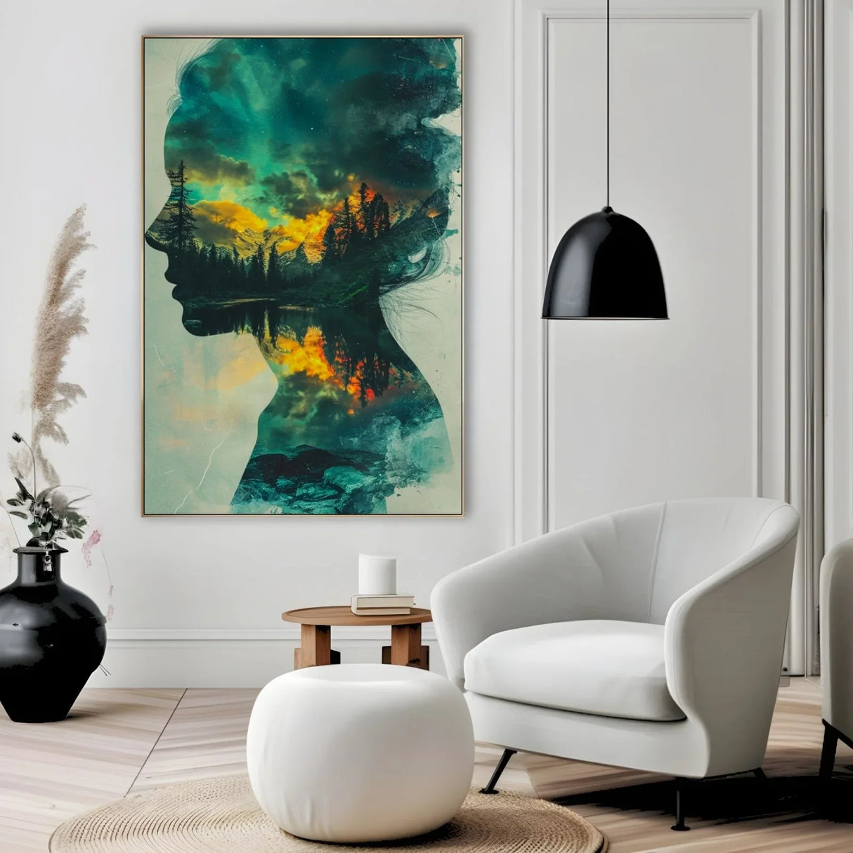 Quadro Stampa su Tela Natura Femminile - CupidoDesign