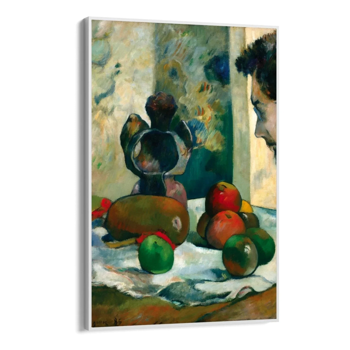 Quadro Stampa su Tela Natura morta con profilo di Laval, Paul Gauguin - CupidoDesign