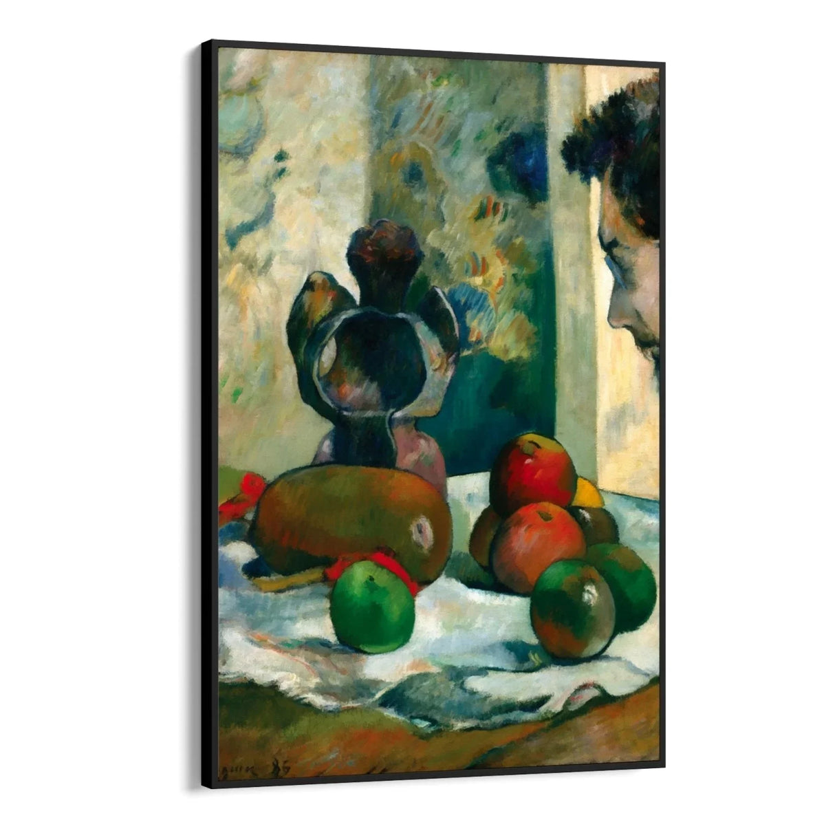 Quadro Stampa su Tela Natura morta con profilo di Laval, Paul Gauguin - CupidoDesign