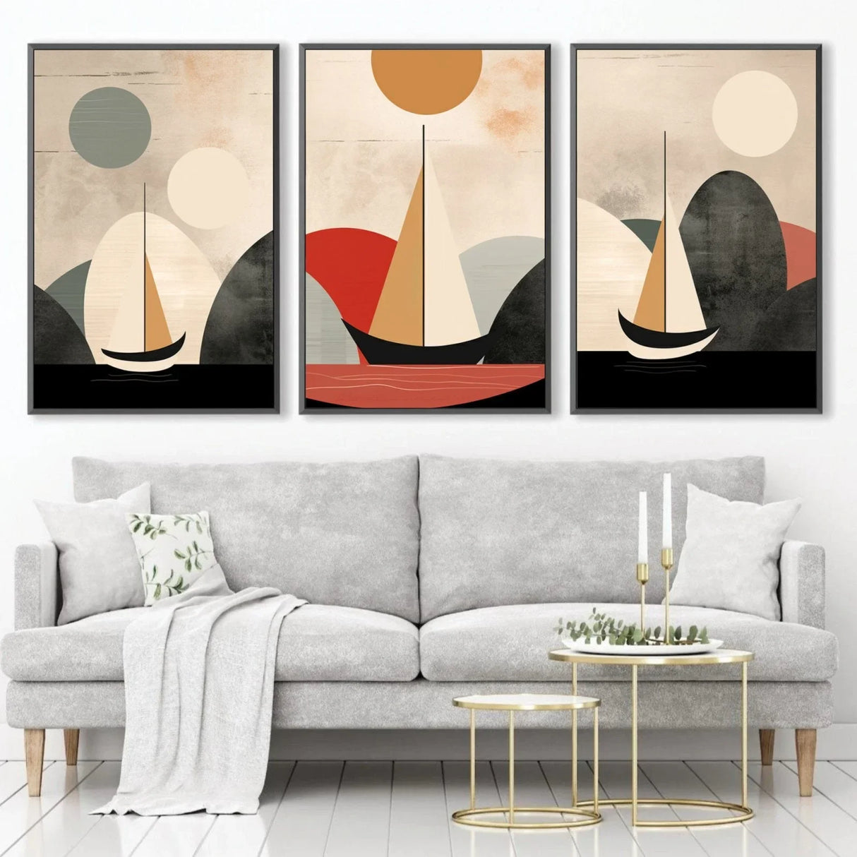 Quadro Stampa su Tela Navigando nell'astrazione - CupidoDesign