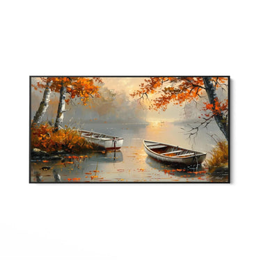 Quadro Stampa su Tela Nebbia di ricordi - CupidoDesign