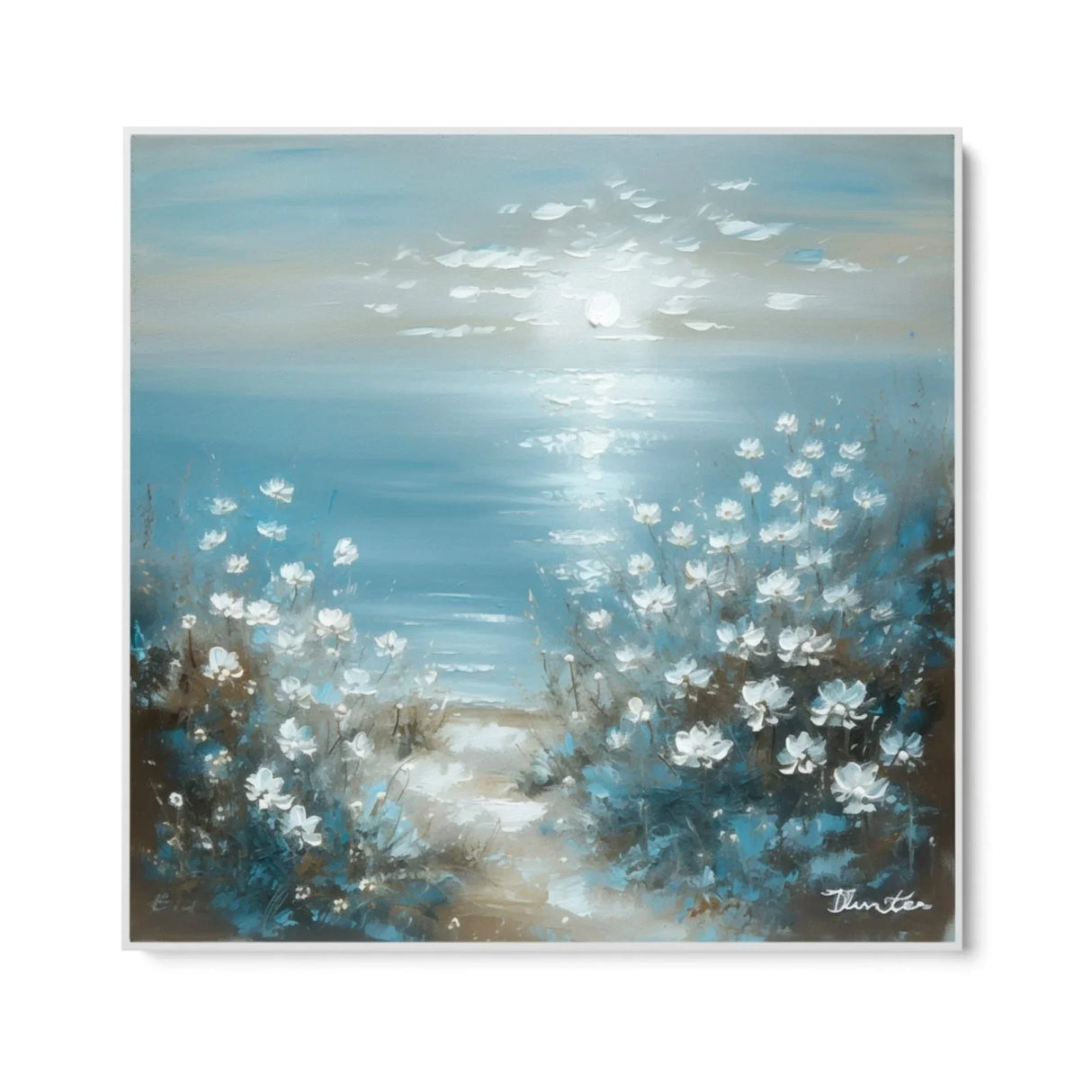 Quadro Stampa su Tela Nebbie d'Alba - CupidoDesign