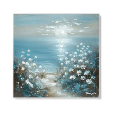 Quadro Stampa su Tela Nebbie d'Alba - CupidoDesign