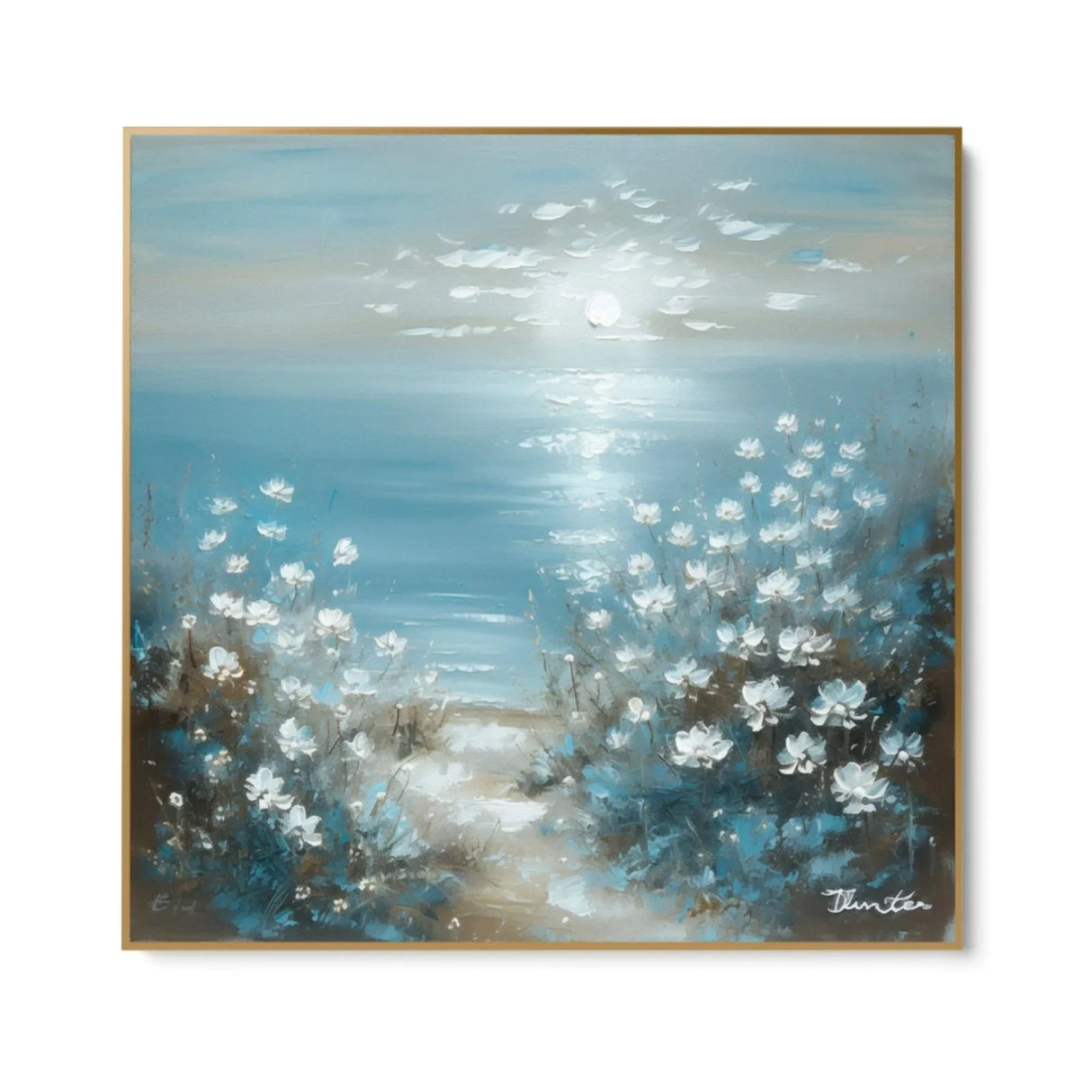 Quadro Stampa su Tela Nebbie d'Alba - CupidoDesign