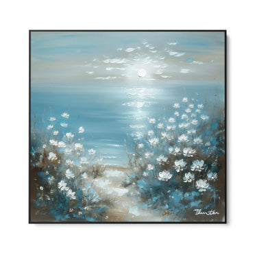 Quadro Stampa su Tela Nebbie d'Alba - CupidoDesign
