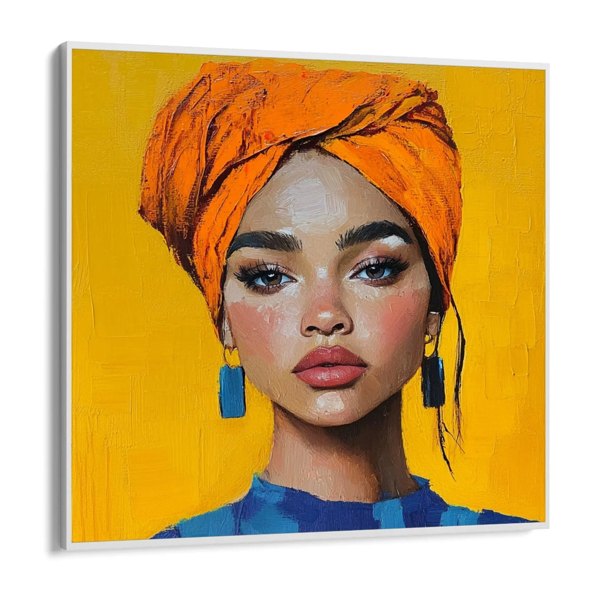 Quadro Stampa su Tela Nel cuore di uno sguardo - CupidoDesign