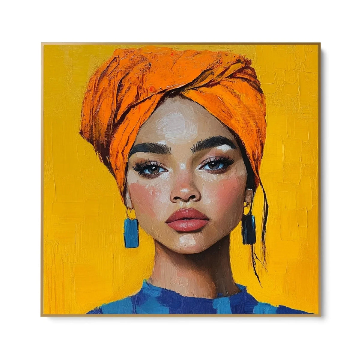 Quadro Stampa su Tela Nel cuore di uno sguardo - CupidoDesign