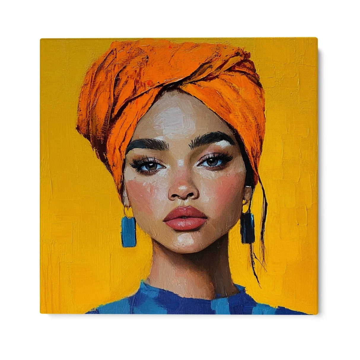 Quadro Stampa su Tela Nel cuore di uno sguardo - CupidoDesign