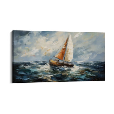 Quadro Stampa su Tela Nella tempesta - CupidoDesign