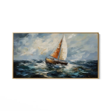 Quadro Stampa su Tela Nella tempesta - CupidoDesign
