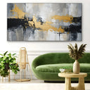 Quadro Stampa su Tela Nero Lussuoso - CupidoDesign