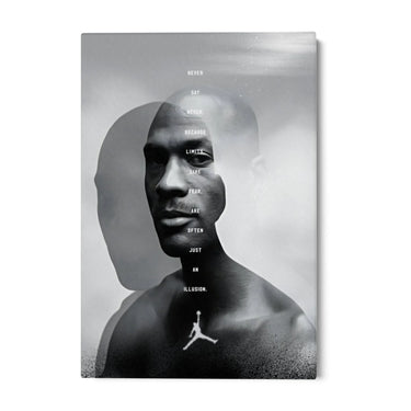 Quadro Stampa su Tela Never say Never - CupidoDesign