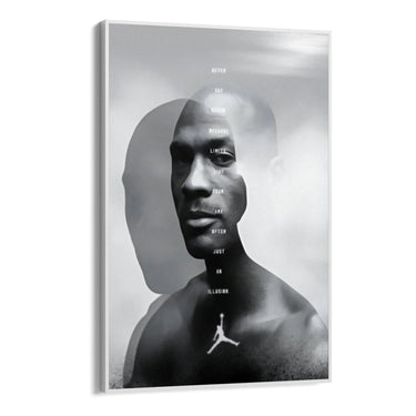 Quadro Stampa su Tela Never say Never - CupidoDesign