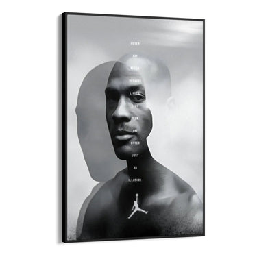 Quadro Stampa su Tela Never say Never - CupidoDesign