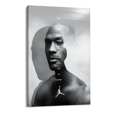 Quadro Stampa su Tela Never say Never - CupidoDesign