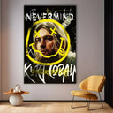 Quadro Stampa su Tela Nevermind - CupidoDesign
