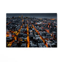 Quadro Stampa su Tela New York Illuminata - CupidoDesign