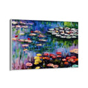 Quadro Stampa su Tela Ninfee dello Stagno a Giverny - Claude Monet - CupidoDesign
