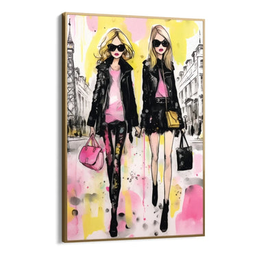 Quadro Stampa su Tela Noi Insieme - CupidoDesign