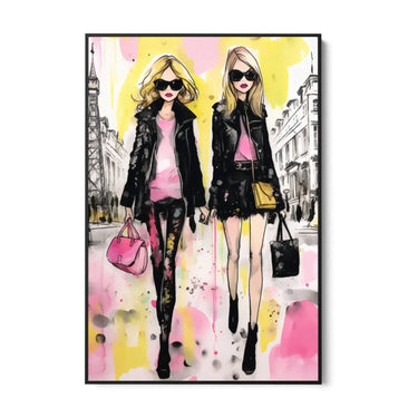 Quadro Stampa su Tela Noi Insieme - CupidoDesign