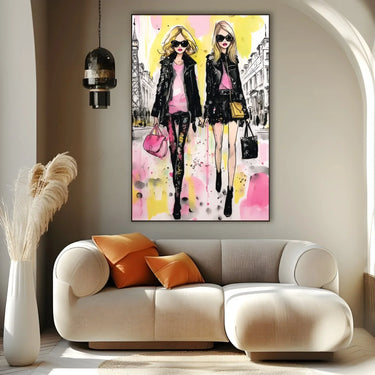 Quadro Stampa su Tela Noi Insieme - CupidoDesign