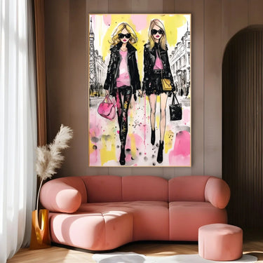 Quadro Stampa su Tela Noi Insieme - CupidoDesign