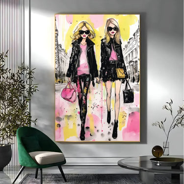 Quadro Stampa su Tela Noi Insieme - CupidoDesign