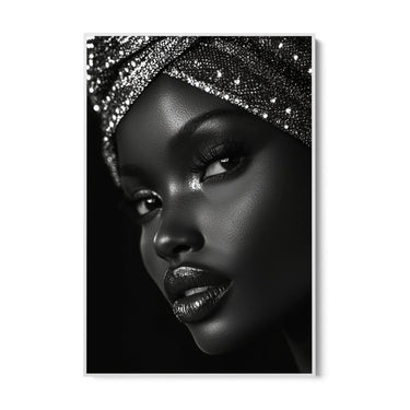Quadro Stampa su Tela Noir Femminile - CupidoDesign