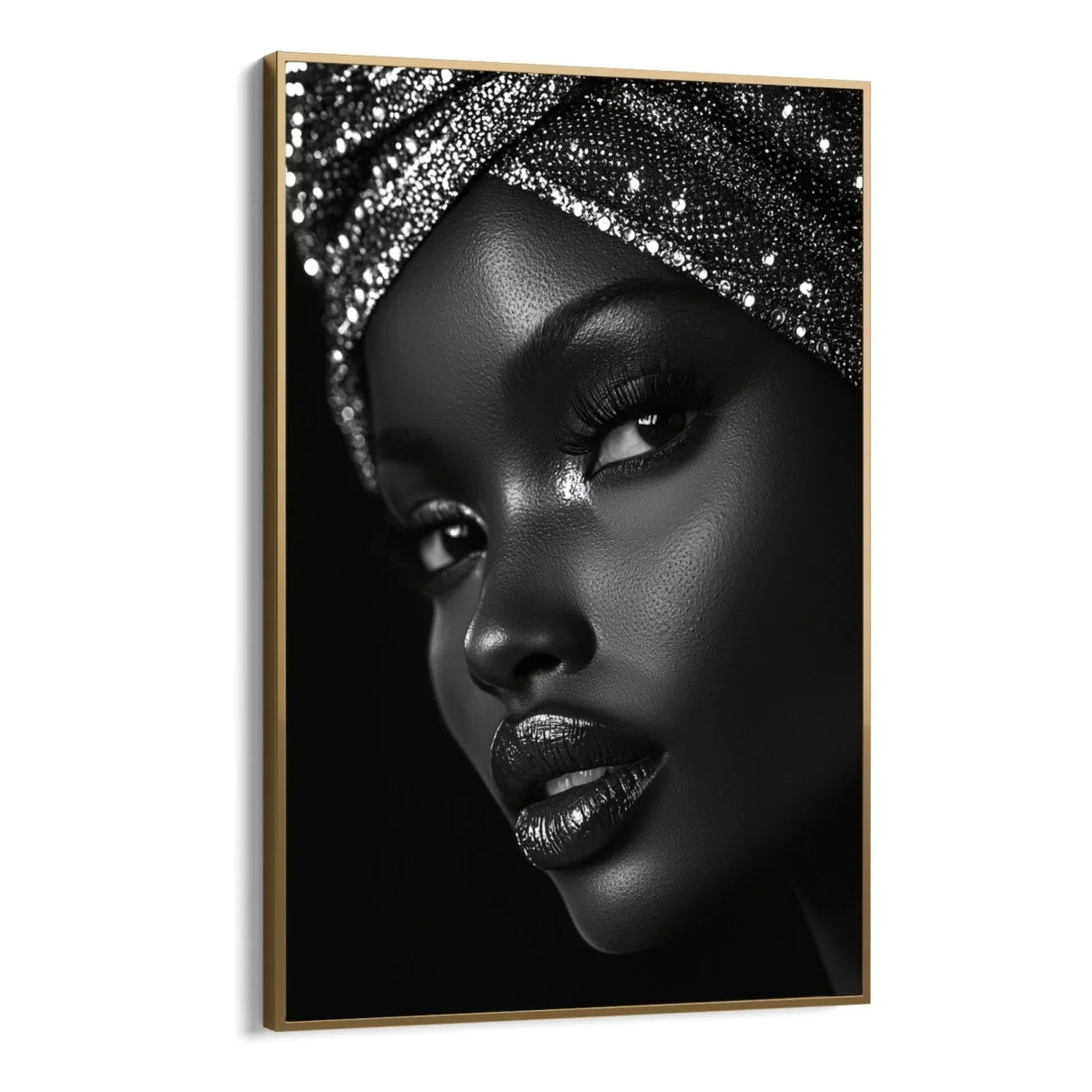 Quadro Stampa su Tela Noir Femminile - CupidoDesign