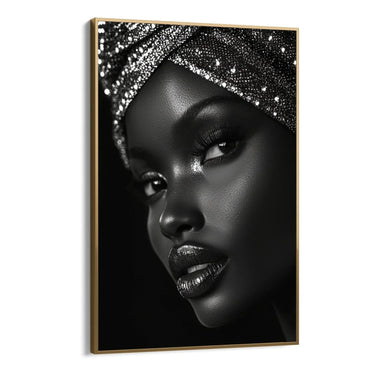 Quadro Stampa su Tela Noir Femminile - CupidoDesign
