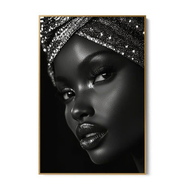 Quadro Stampa su Tela Noir Femminile - CupidoDesign