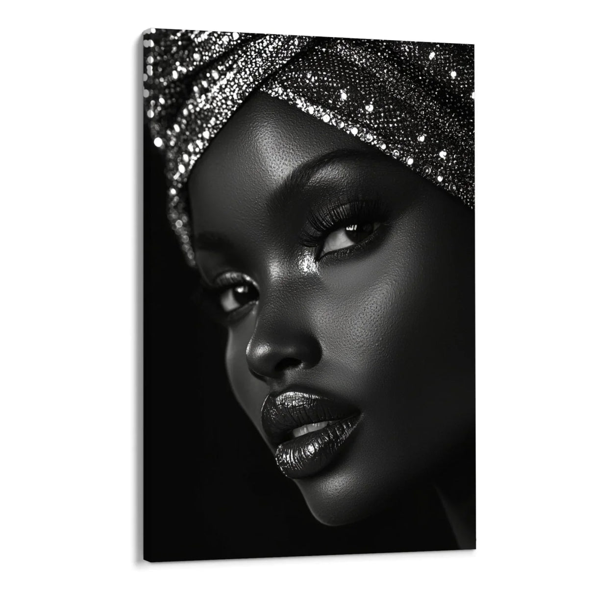 Quadro Stampa su Tela Noir Femminile - CupidoDesign