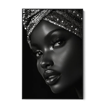 Quadro Stampa su Tela Noir Femminile - CupidoDesign