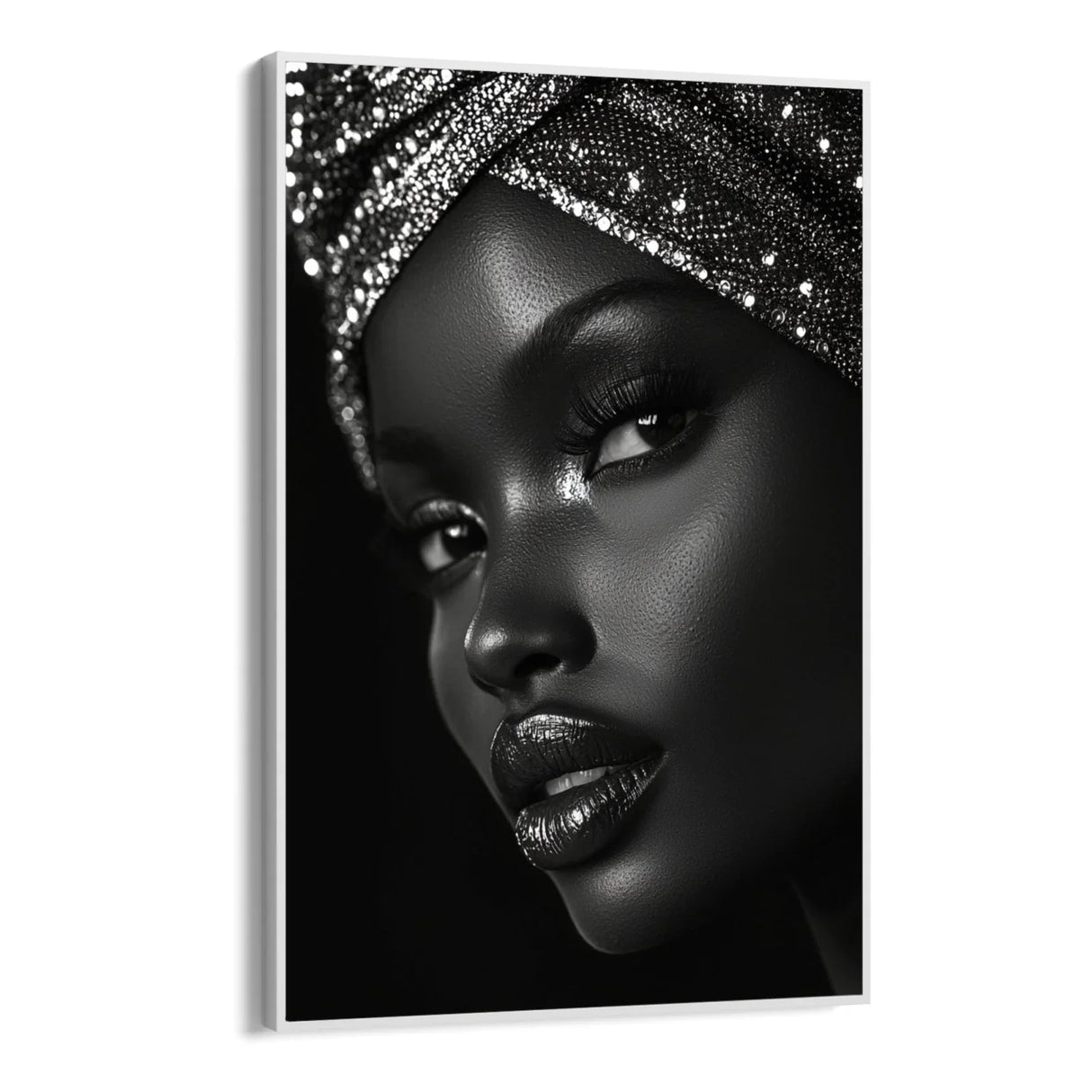 Quadro Stampa su Tela Noir Femminile - CupidoDesign